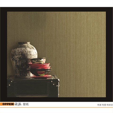 欧派 墙纸 艾薇儿 Ⅵ 0.53*10m 法国进口奥斯龙仿羊绒纤维无纺纸+圆网印刷/浆料堆积 现代素色