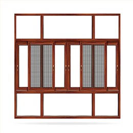 保罗汉纱 阳台T83断桥嵌入式高防水推拉窗 1.6厚 铝合金+中空15A双白玻（价格按平方计算）